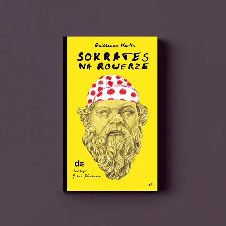 Sokrates na rowerze, Guillaume Martin - okładka wersji papierowej - przód.