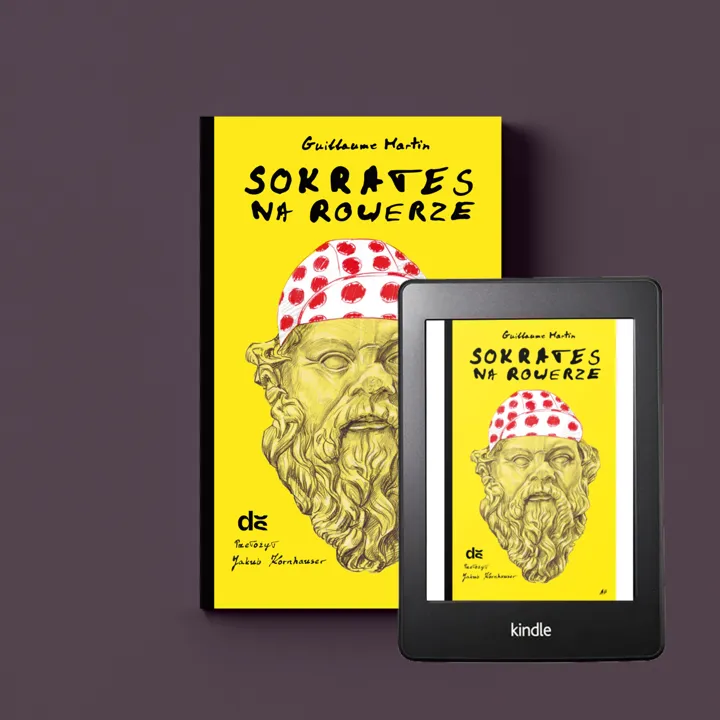 Sokrates na rowerze, Guillaume Martin - okładka wersji papierowej.