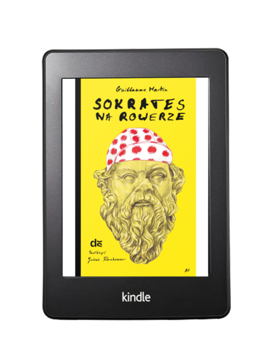 Sokrates na rowerze, Guillaume Martin - okładka wersji papierowej.