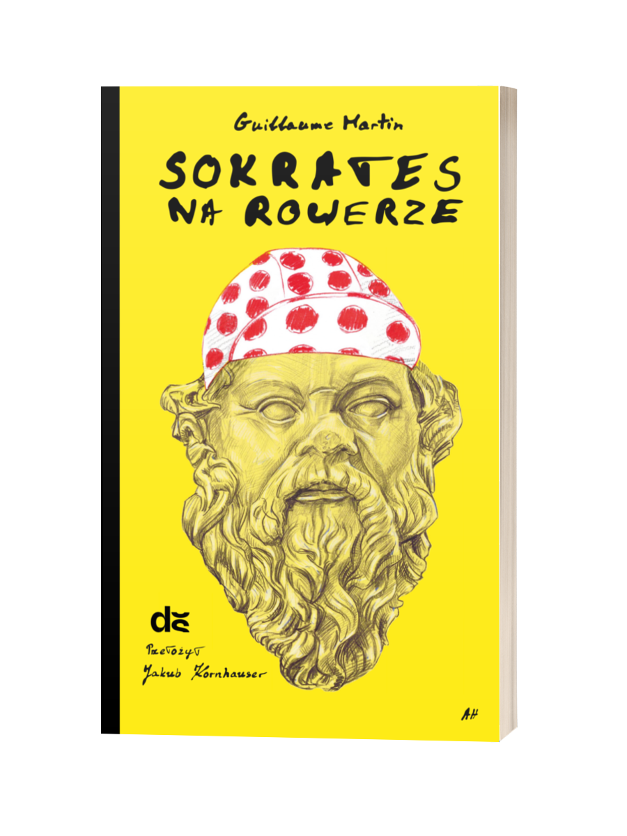 Sokrates na rowerze, Guillaume Martin - okładka wersji papierowej.